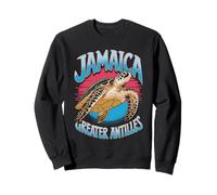 Jamaica Sea Greater Antilles Tourists Adventurers Sweatshirt