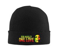 Jamaica Singer Reggae Rock Bob Marley Skullies Beanies Caps for Men Women Unisex Winter Warm Knitted Hat Adult Bonnet Hats