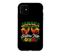 Jamaica Sisters Trip Matching Vacation Jamaican flag Girls Case for iPhone 11