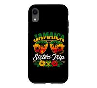 Jamaica Sisters Trip Matching Vacation Jamaican flag Girls Case for iPhone XR