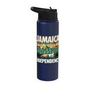 Jamaica Small Island Massive Independence August 6 1962 Stainless Steel Insulated Water Bottle