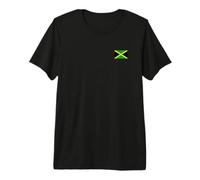 Jamaica Souvenirs Jamaican Flag Caribbean Outdoors Travel Premium T-Shirt
