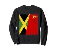 Jamaica Soviet Union Flag Jamaican CCCP Heritage Sweatshirt