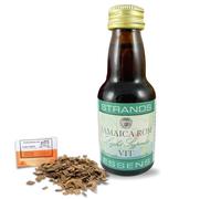 Jamaica White Rum Essence 25ml - Alcohol Free Flavouring - Makes 0.75L - With Free French Oak Chips 20g