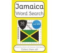 Jamaica Word Search Book: Words Search With Easy To Read Print about Jamaica, Travel, Culture and More | 6x9 inches, 100 pages | 50 puzzles. Ideal for ... The World in 80 Countries Word Search Books)