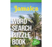 Jamaica Word Search Puzzle Book: 50+ Word Searches with Easy to Read Print about Jamaica, the Islands and More | 6x9 inches, 110 pages | 50+ ... for Vacations, Holidays, and Fun Reggae Times