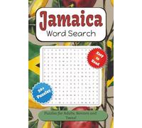 Jamaica Word Search Puzzle Book: Word Searches with Easy to Read Print about Jamaican Culture, Beaches, Cuisine and More | 6x9 inches, 110 pages | 50+ ... . . . for Holidays, Vacations and Free Time
