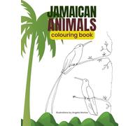 Jamaican Animals Coloring Book: Color or paint