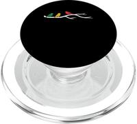 Jamaican Birds Rastafari Roots Reggae Jamaica Rasta PopSockets PopGrip for MagSafe