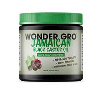 Jamaican Black Castor Oil Hair Grease Styling Conditioner, 12 fl oz - Great for Strengthening - Mega Hair Growth Therapy by Wonder Gro
