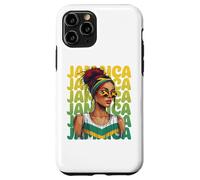Jamaican Black Woman Melanin Jamaican Girl Afro Hair Pride Case for iPhone 11 Pro