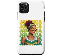 Jamaican Black Woman Melanin Jamaican Girl Afro Hair Pride Case for iPhone 11 Pro Max