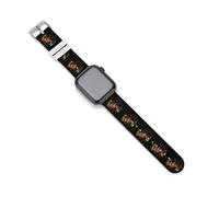 Jamaican Black Women Watch Bands Silicone Sport Bands Replacement Strap Wristbands Compatible with Apple Watch 42mm/44mm