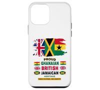 Jamaican British Ghanaian Flag Outfit Idea For Women Ghana Case for iPhone 12 mini