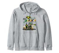 Jamaican Celebration of Liberation Zip Hoodie