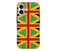 Jamaican England Flag Lightweight Phone Cases Compatible with iPhone 17/17 Air/17 Pro/17 Pro Max Protective Covers