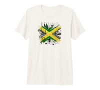 Jamaican Flag Caribbean Carnival Independence Premium T-Shirt