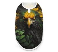 Jamaican Flag Ea-gle Dog Shirt Pet Clothes Summer T-Shirts Sleeveless Tank Top for Small Puppy Cat