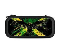Jamaican Flag Eagle Carry Case for Switch Carrying Cover Storage Bag Protective Accessories Travel Black-Style