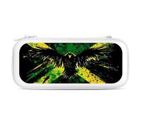 Jamaican Flag Eagle Carry Case for Switch Carrying Cover Storage Bag Protective Accessories Travel White-Style