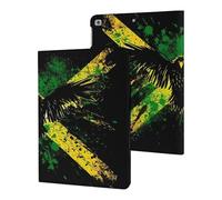Jamaican Flag Eagle Case Compatible for ipad 2017/2018/Air1/Air2 (9.7in) Tablet Cases Stand Protective Cover with Sleep/Wake