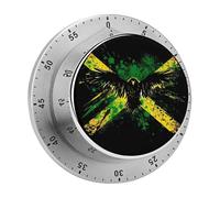 Jamaican Flag Eagle Kitchen Timer for Home Study Cooking
