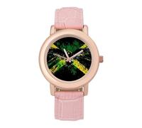 Jamaican Flag Eagle Womens Watch Digital Wrist Watches Casual Business Wristwatch Ladies