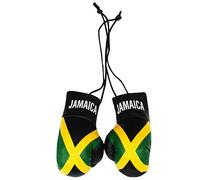 Jamaican Flag Mini Boxing Gloves