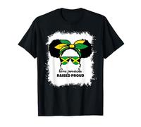 Jamaican Girls Kids Roots Jamaica Flag Baby Youth Teen Girl T-Shirt