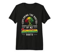 Jamaican Heritage Jamaican Roots Tree Jamaica Premium T-Shirt