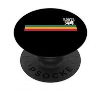 Jamaican Lion Of Judah Rastafari Roots Rasta Reggae Music PopSockets Adhesive PopGrip