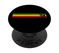 Jamaican Lion Of Judah Rastafari Roots Rasta Reggae Music PopSockets Adhesive PopGrip