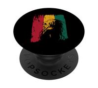 Jamaican Lion Of Judah Rastafari Roots Rasta Reggae Music PopSockets Adhesive PopGrip