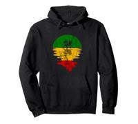 Jamaican Lion Of Judah Rastafari Roots Rasta Reggae Music Pullover Hoodie
