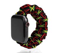 Jamaican Lover Novelty Stretch Watch Strap Compatible For IWatch Funny Smart Watches Bands