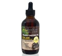 Jamaican Mango & Lime Black Castor Oil - Extra Dark, Organic, 118 ml (Pack of 1)