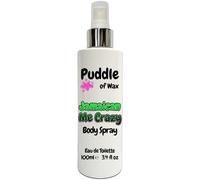 Jamaican Me Crazy Body Spray - 100ml Eau de Toilette (EDT) - Atomiser Mist - Fruity Scent - Vegan Friendly - Puddle of Wax - Made in the UK