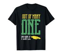 Jamaican Motto T-Shirt - Out of Many One People T Shirt T-Shirt