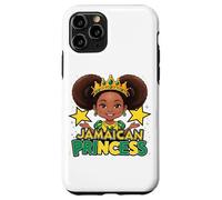 Jamaican Princess Cute Afro Girl Crown Black Girl Case for iPhone 11 Pro