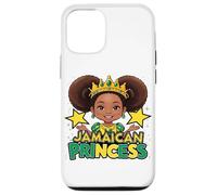 Jamaican Princess Cute Afro Girl Crown Black Girl Case for iPhone 12/12 Pro