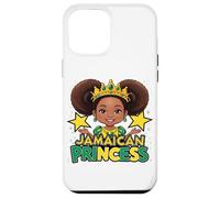 Jamaican Princess Cute Afro Girl Crown Black Girl Case for iPhone 12 Pro Max