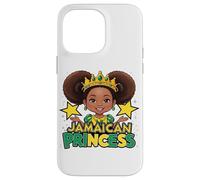 Jamaican Princess Cute Afro Girl Crown Black Girl Case for iPhone 14 Pro Max