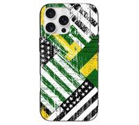 Jamaican Proud U.S.A Flag Phone Case Compatible with iPhone 16 Pro Max