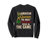 Jamaican Queen The Most Powerful Piece In The Game Sweatshirt