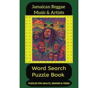 Jamaican Reggae Music & Artists: Jamaican Word Search, Jamaican Puzzle Book, Embrace The Culture & The Music. Gift ideas for friends and family