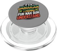Jamaican Thing Yuh Nah Guh Understand PopSockets PopGrip for MagSafe