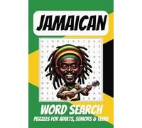 Jamaican Word Search Puzzle Book: Easy to Read Print about Jamaica, Beach, Cuisine and More | 6x9 Inches, 110 pages | 50+ Puzzles