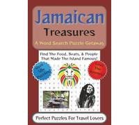 Jamaican Word Search Puzzle Book: Word Searches for Easy to Read Print about Jamaican Food, Jamaican Music, Famous Jamaicans, and more | 6 x 9, 110 ... Anytime you want to Relax. A Great Gift Idea!