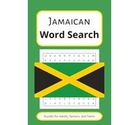 Jamaican Word Search Puzzle Book: Word Searches with Easy to Read Print about Island, Jerk, Beach and More | 6x9 inches, 110 pages | 50+ Puzzles … Gift for Vacations, Holidays, and Past Times