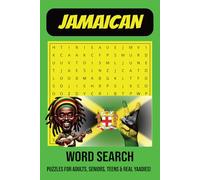 Jamaican Word Search Puzzle Book: Word Searches with Easy to Read Print about Jamaica, Reggae, Caribbean Language and More | 6x9 inches, 110 pages | ... for Vacations, Holidays and Relaxation Times